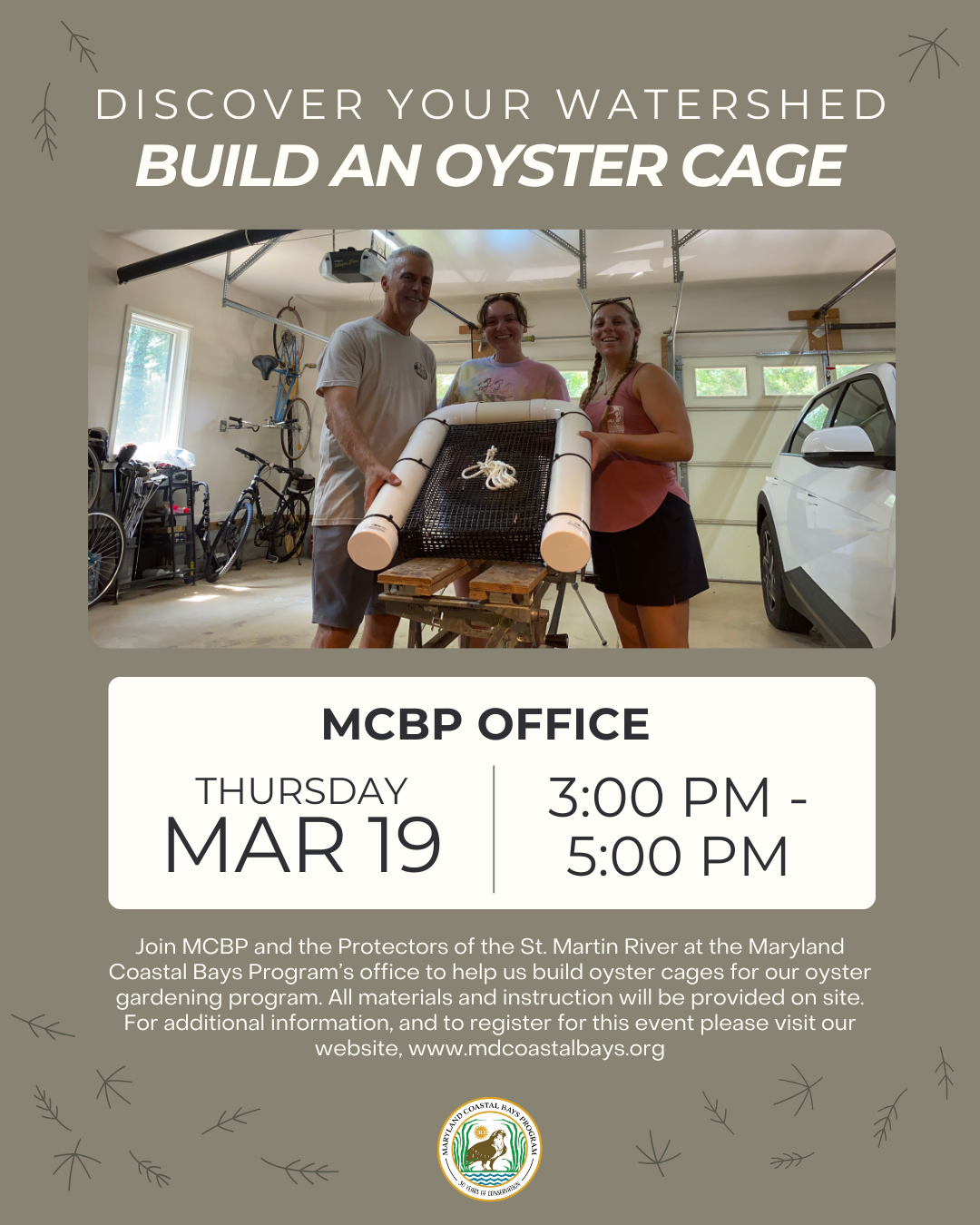 Oyster Cage Build