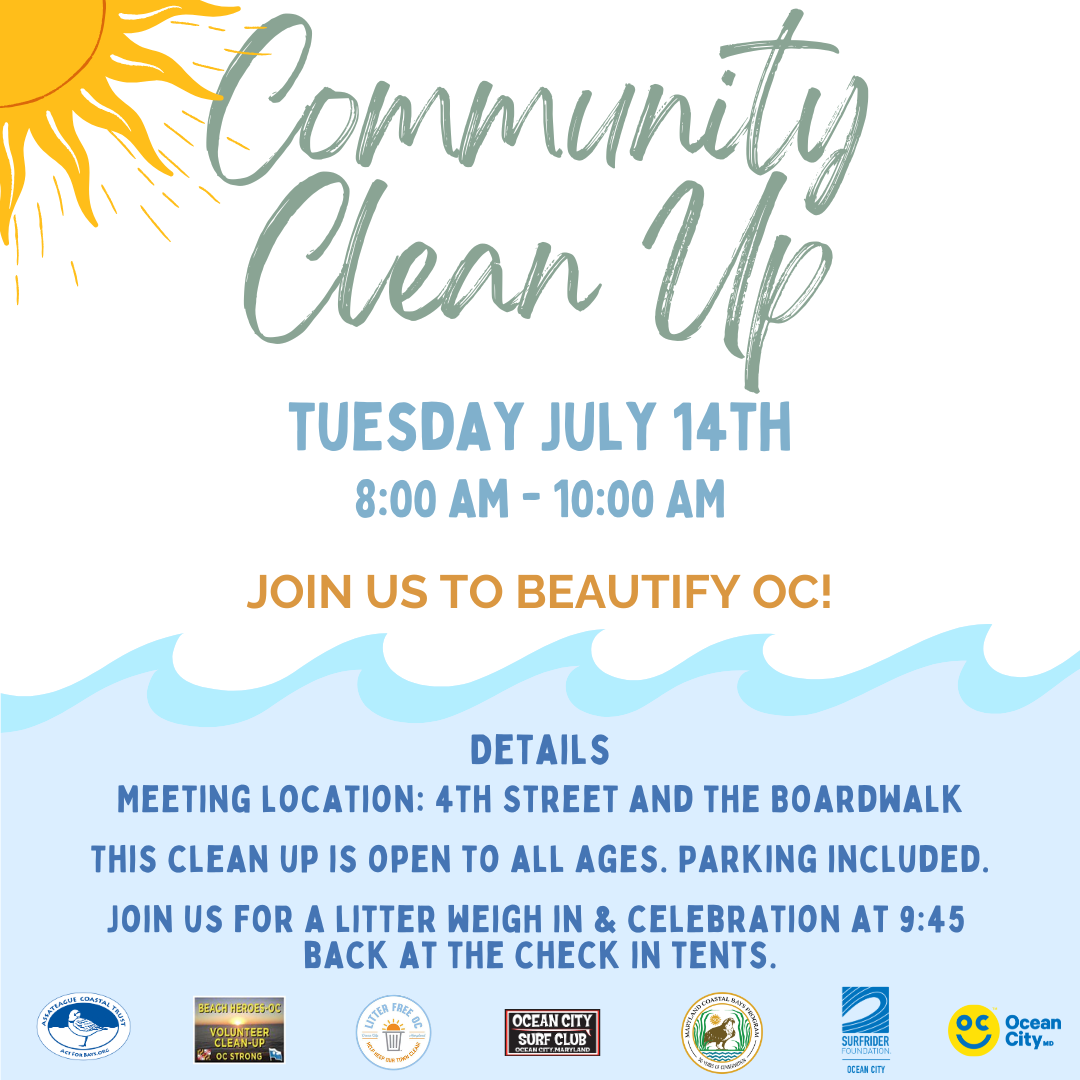 Beach Cleanup Flyer July 2026